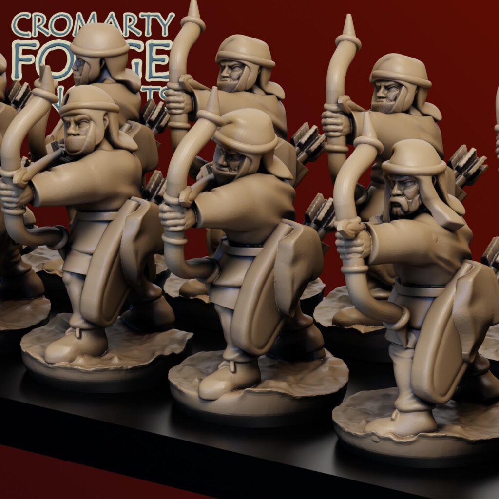 10mm Achaemenid Persians : Archers