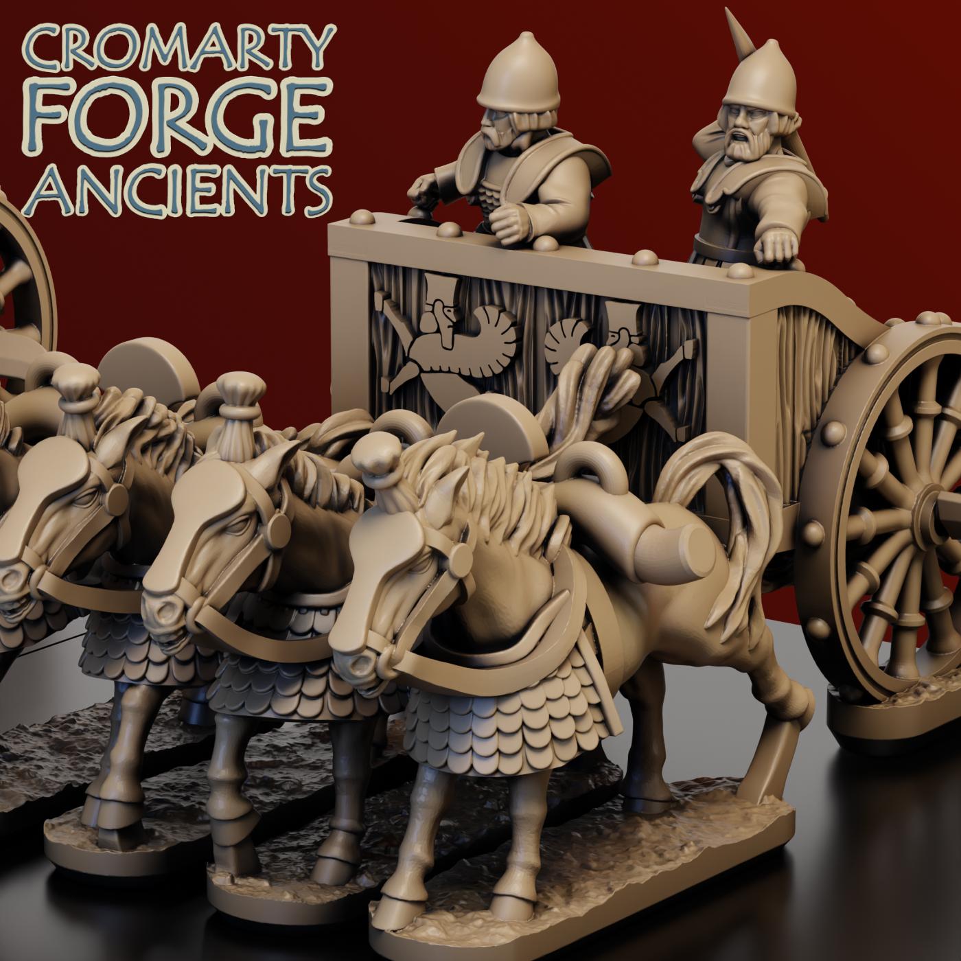 10mm Achaemenid Persians : Chariot