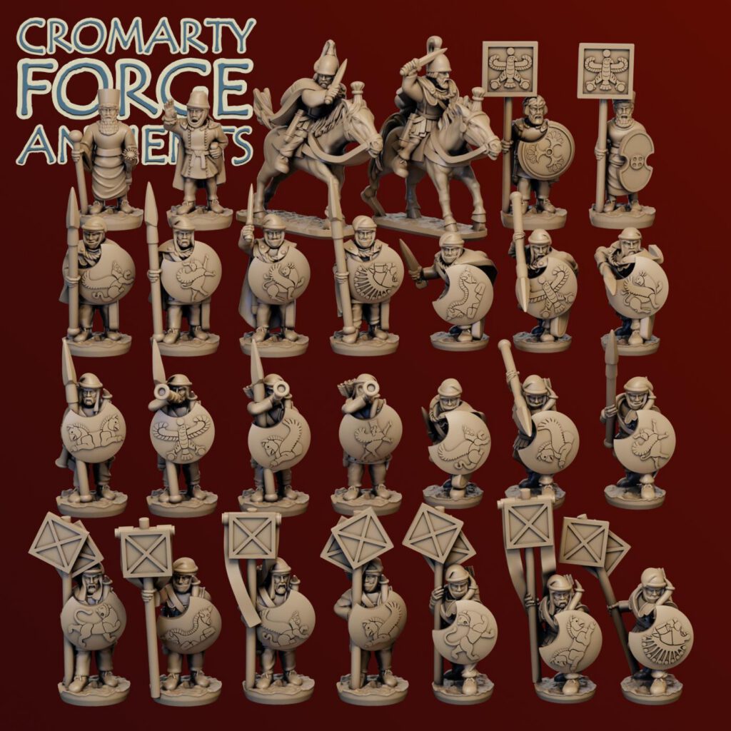10mm Achaemenid Persians : Command
