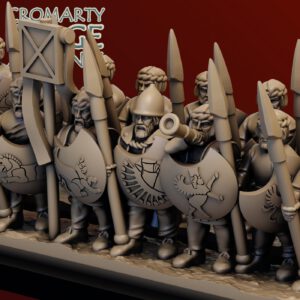 10mm Achaemenid Persians : Immortals - Crescent Shields