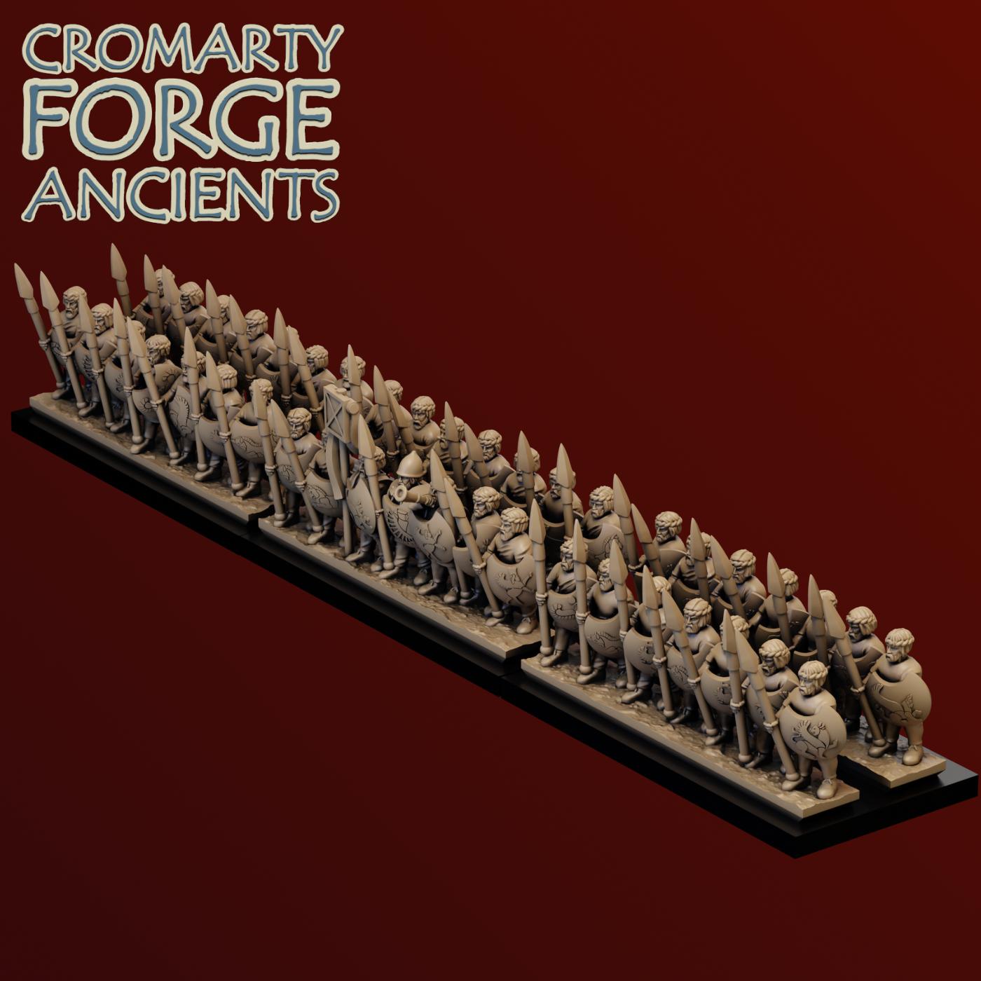 10mm Achaemenid Persians : Immortals - Crescent Shields - Image 5