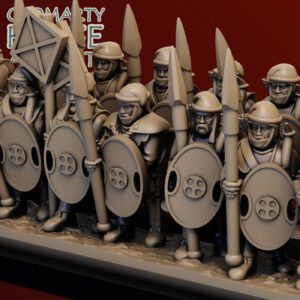 10mm Achaemenid Persians : Immortals - Figure 8 Shields