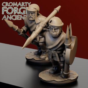 10mm Achaemenid Persians : Peltasts