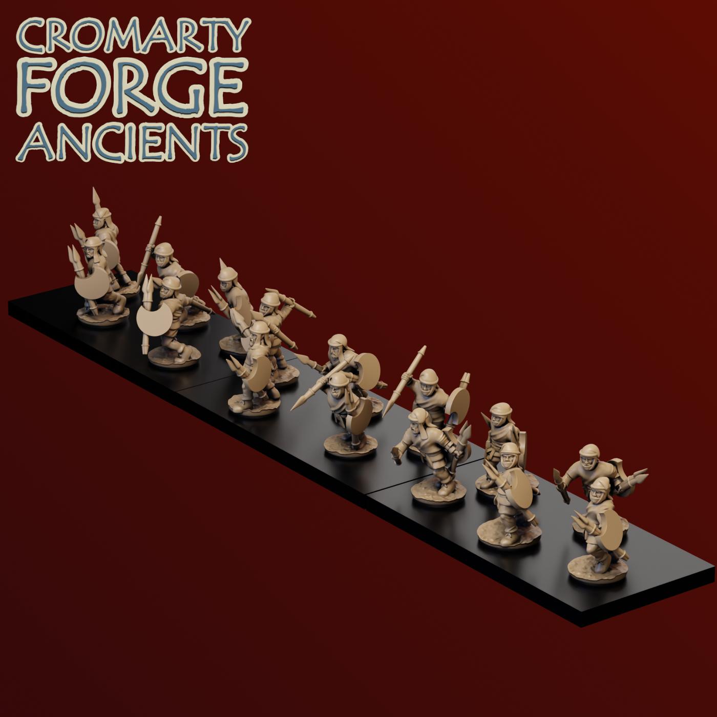 10mm Achaemenid Persians : Peltasts - Image 4