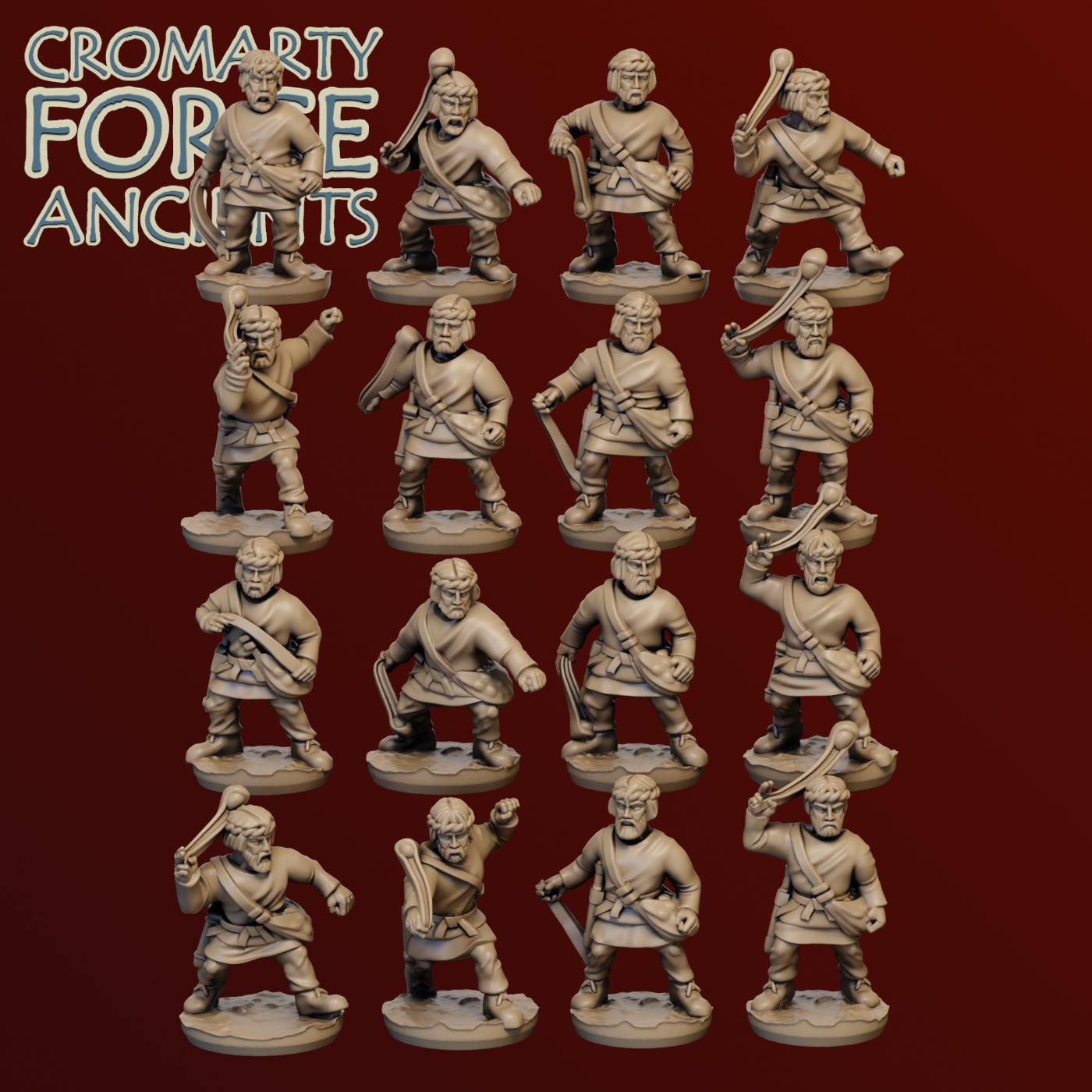 10mm Achaemenid Persians : Slingers - Image 2