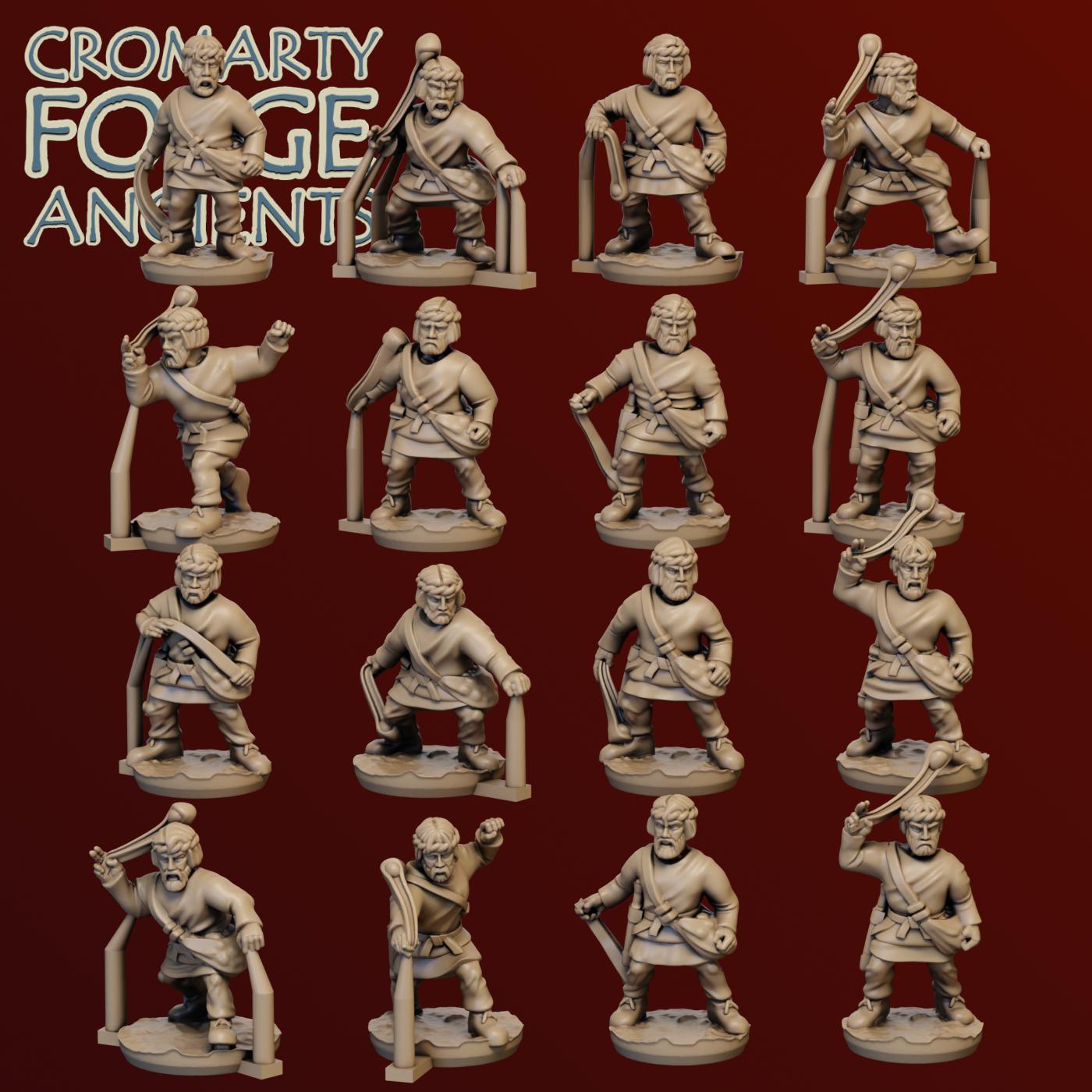 10mm Achaemenid Persians : Slingers - Image 3