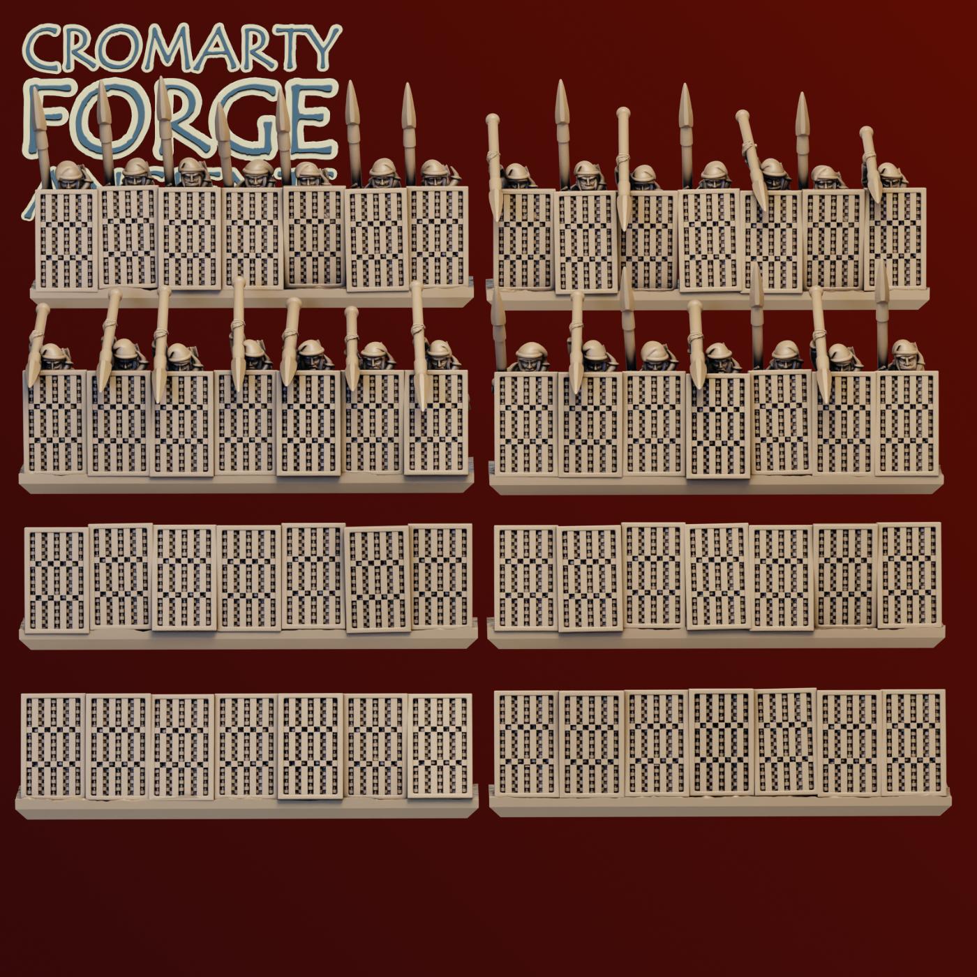 10mm Achaemenid Persians : Sparabara - Image 3