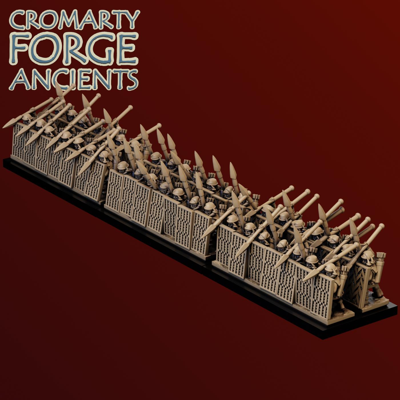 10mm Achaemenid Persians : Sparabara - Image 5