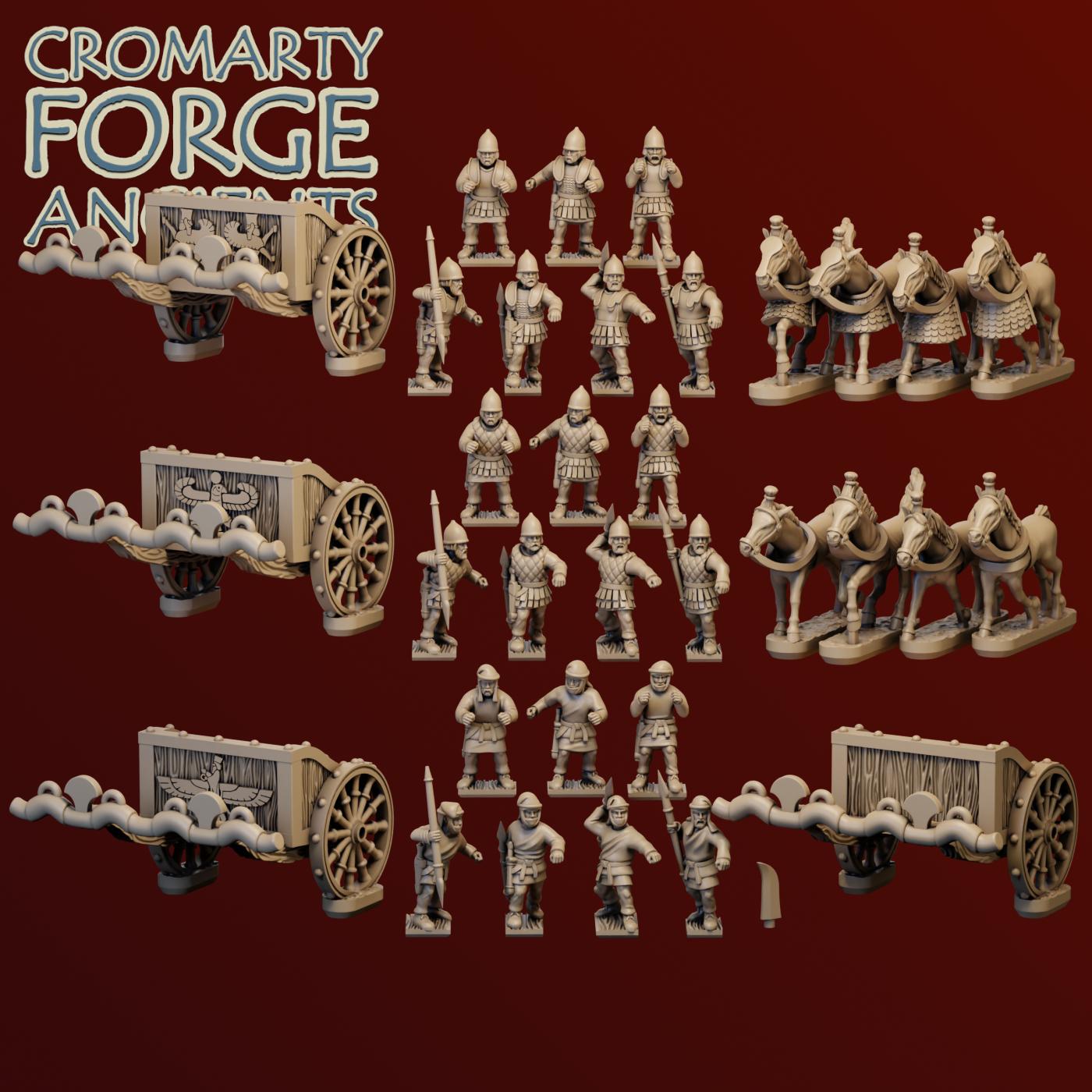 15mm Achaemenid Persians : Chariot - Image 4