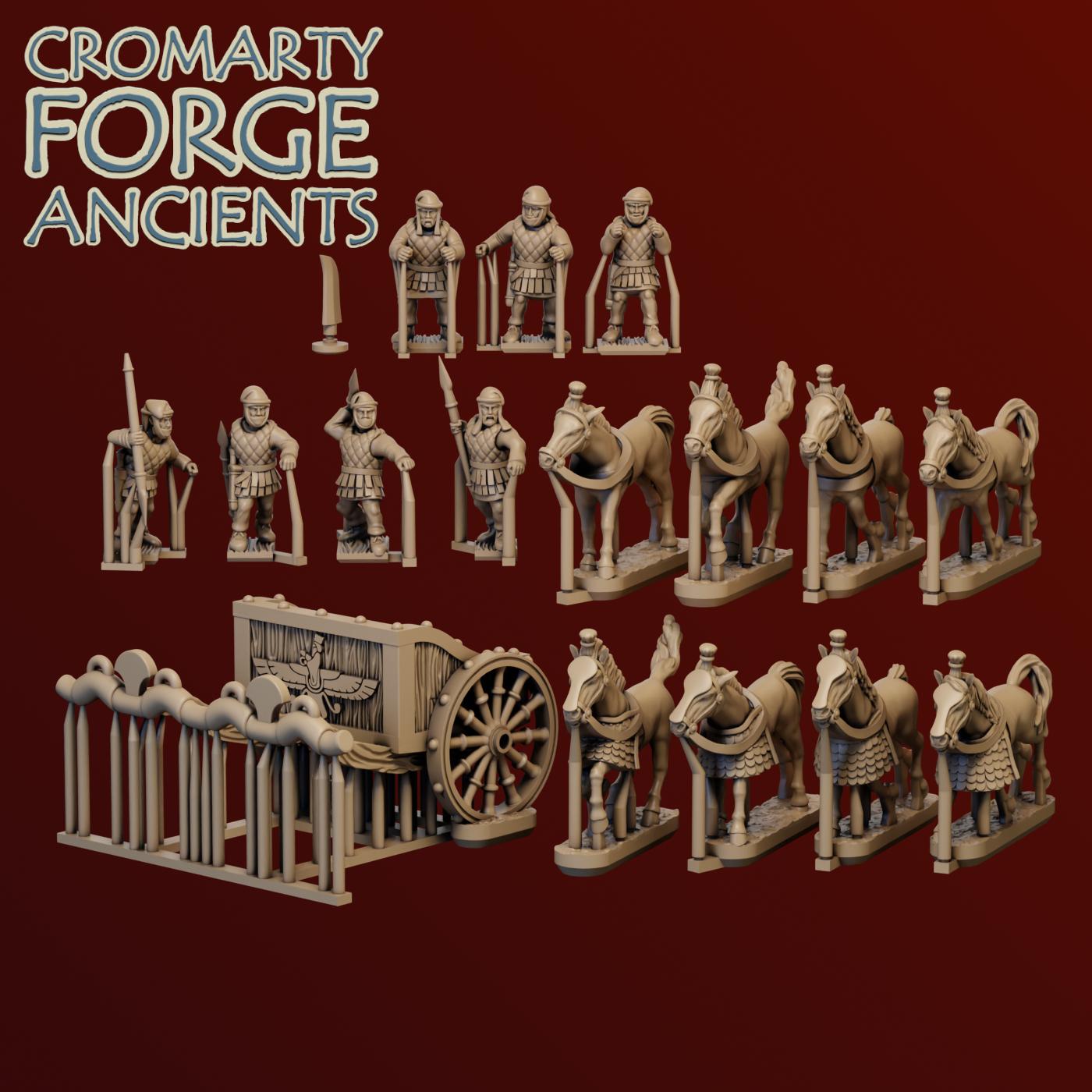 15mm Achaemenid Persians : Chariot - Image 3