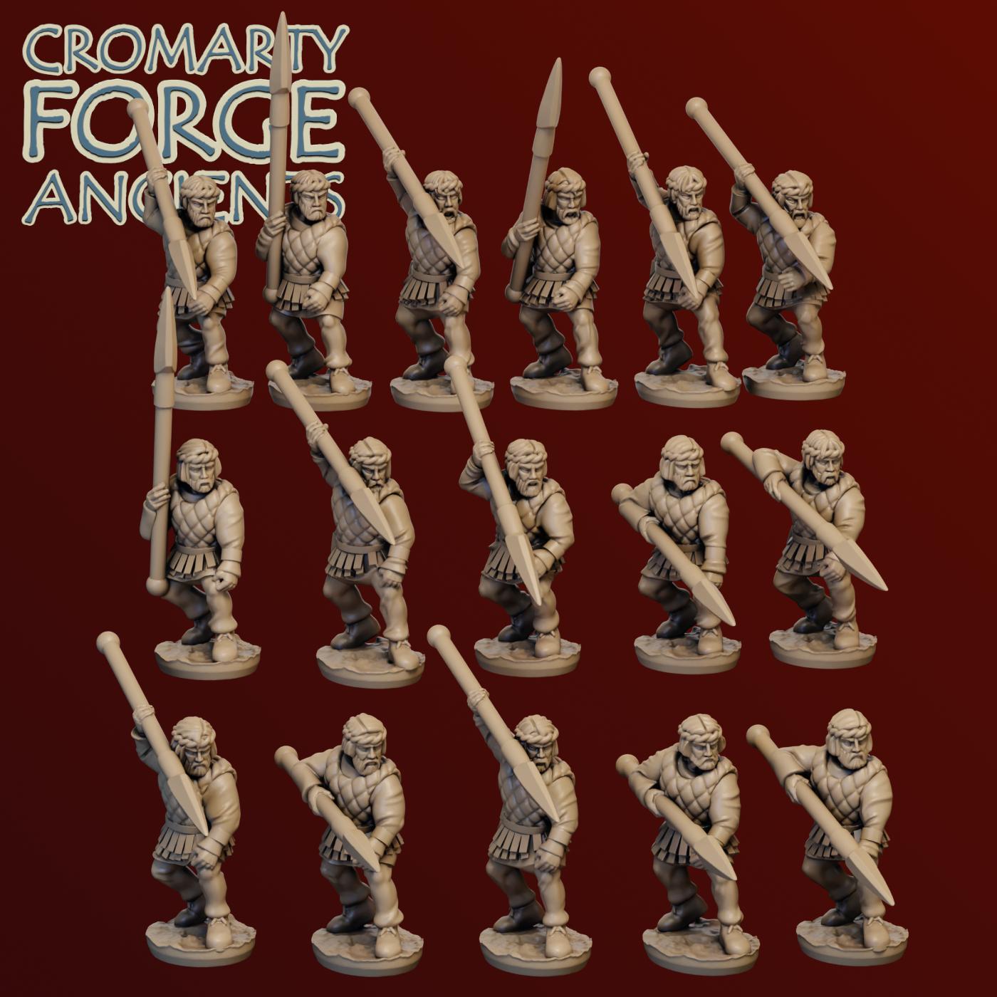 15mm Achaemenid Persians : Armoured Immortals Attacking - Image 4