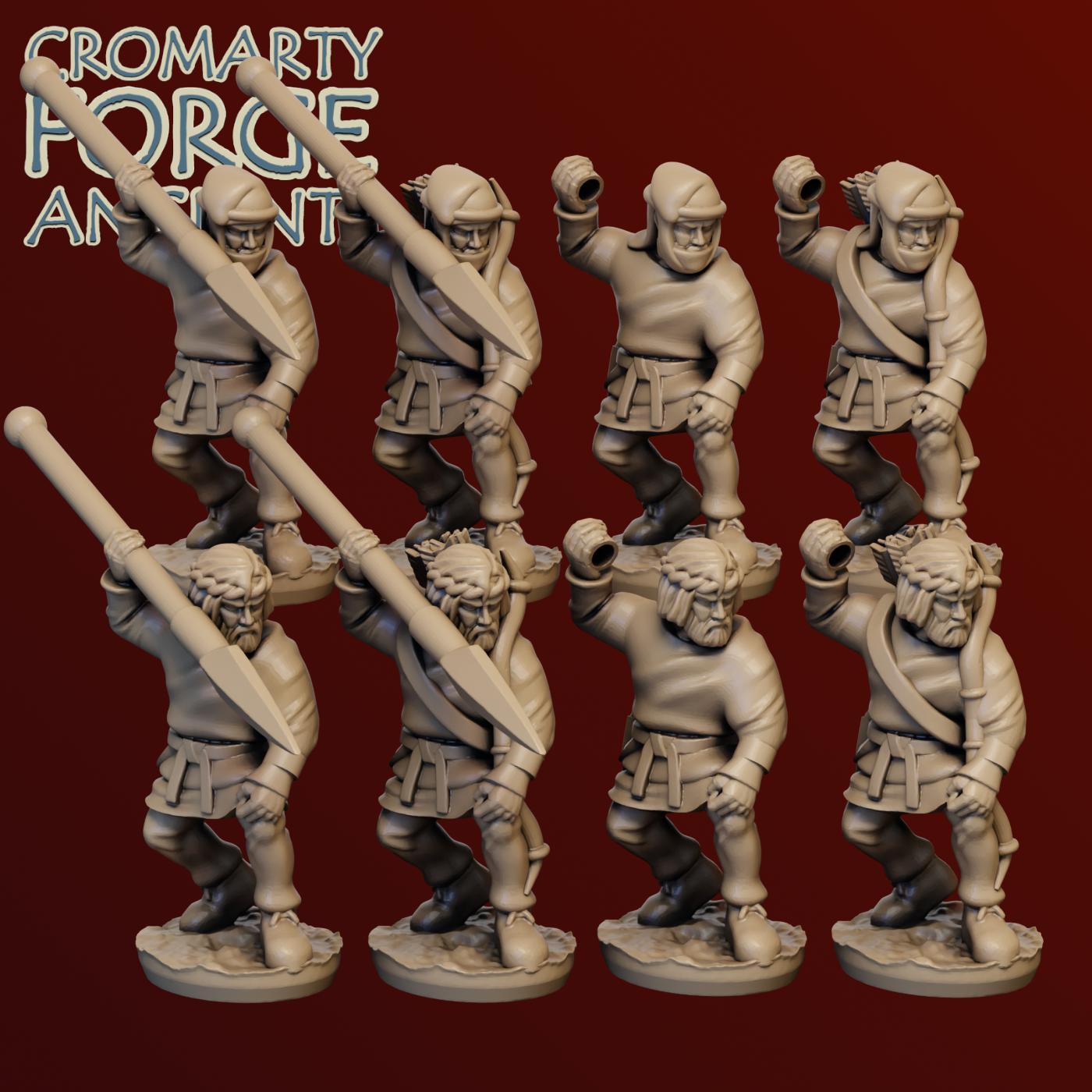 15mm Achaemenid Persians : Immortals Attacking - Image 7