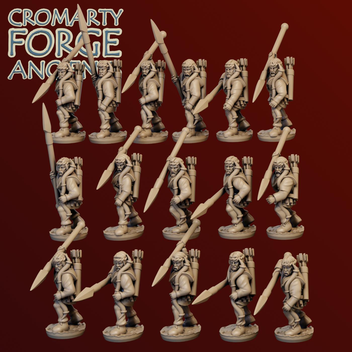 15mm Achaemenid Persians : Armoured Immortals Attacking - Image 3