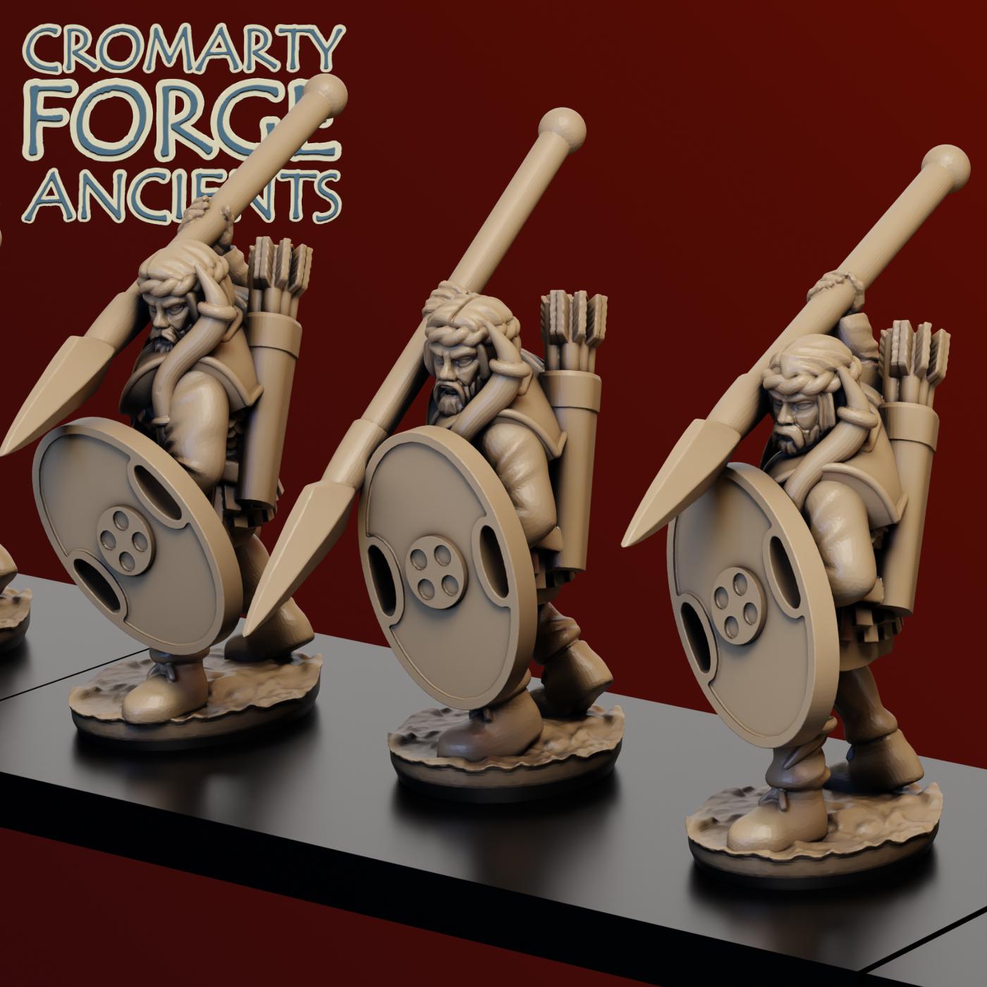 15mm Achaemenid Persians : Armoured Immortals Attacking