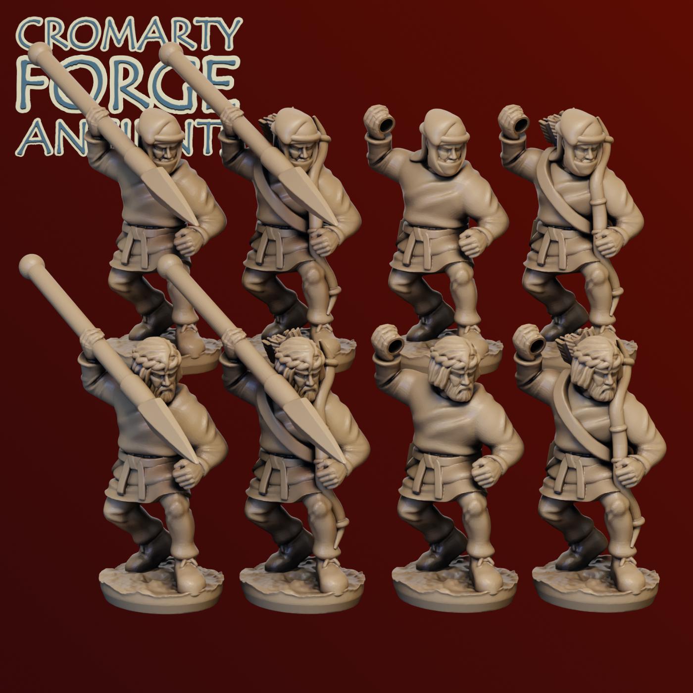 15mm Achaemenid Persians : Immortals Attacking - Image 4