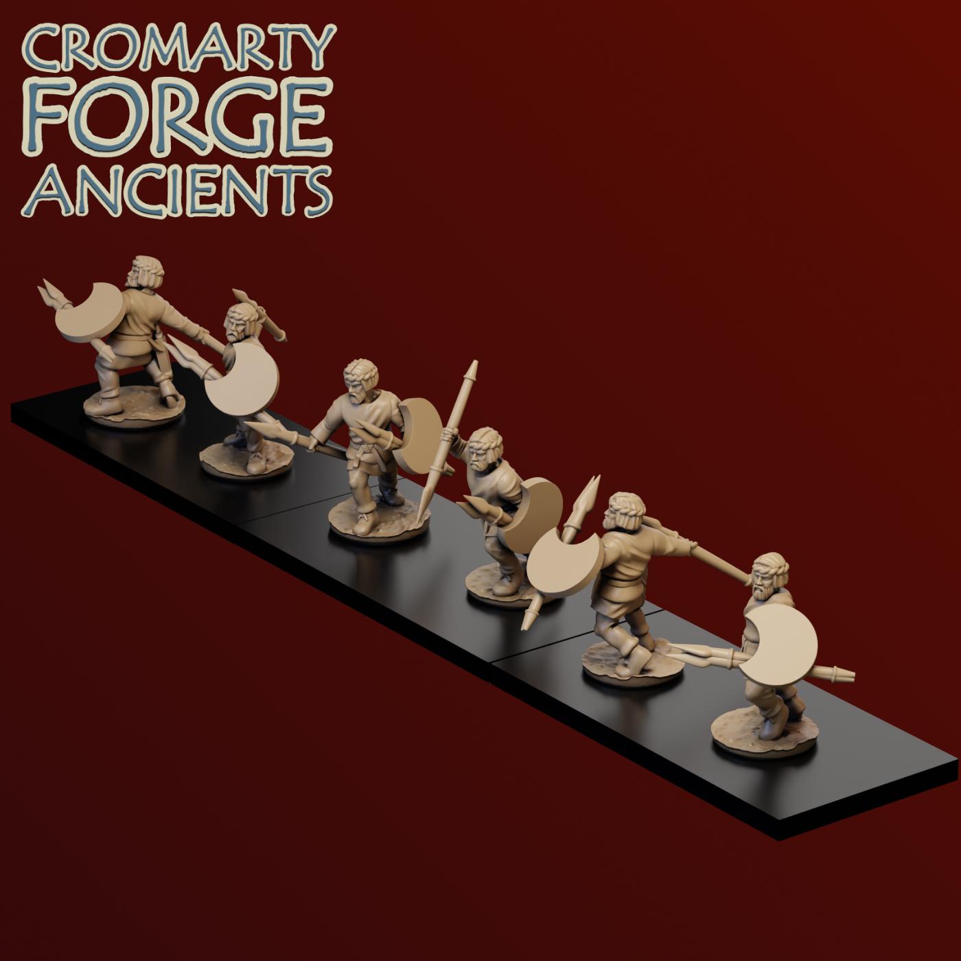 15mm Achaemenid Persians : Peltasts - Image 6