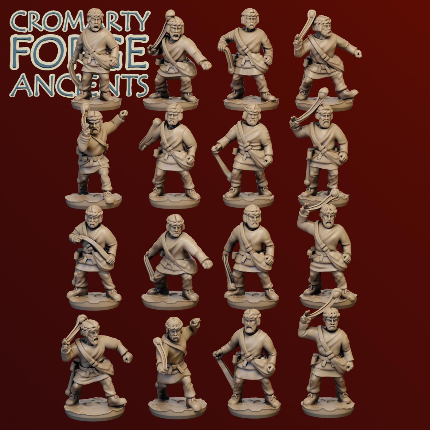 15mm Achaemenid Persians : Slingers - Image 3