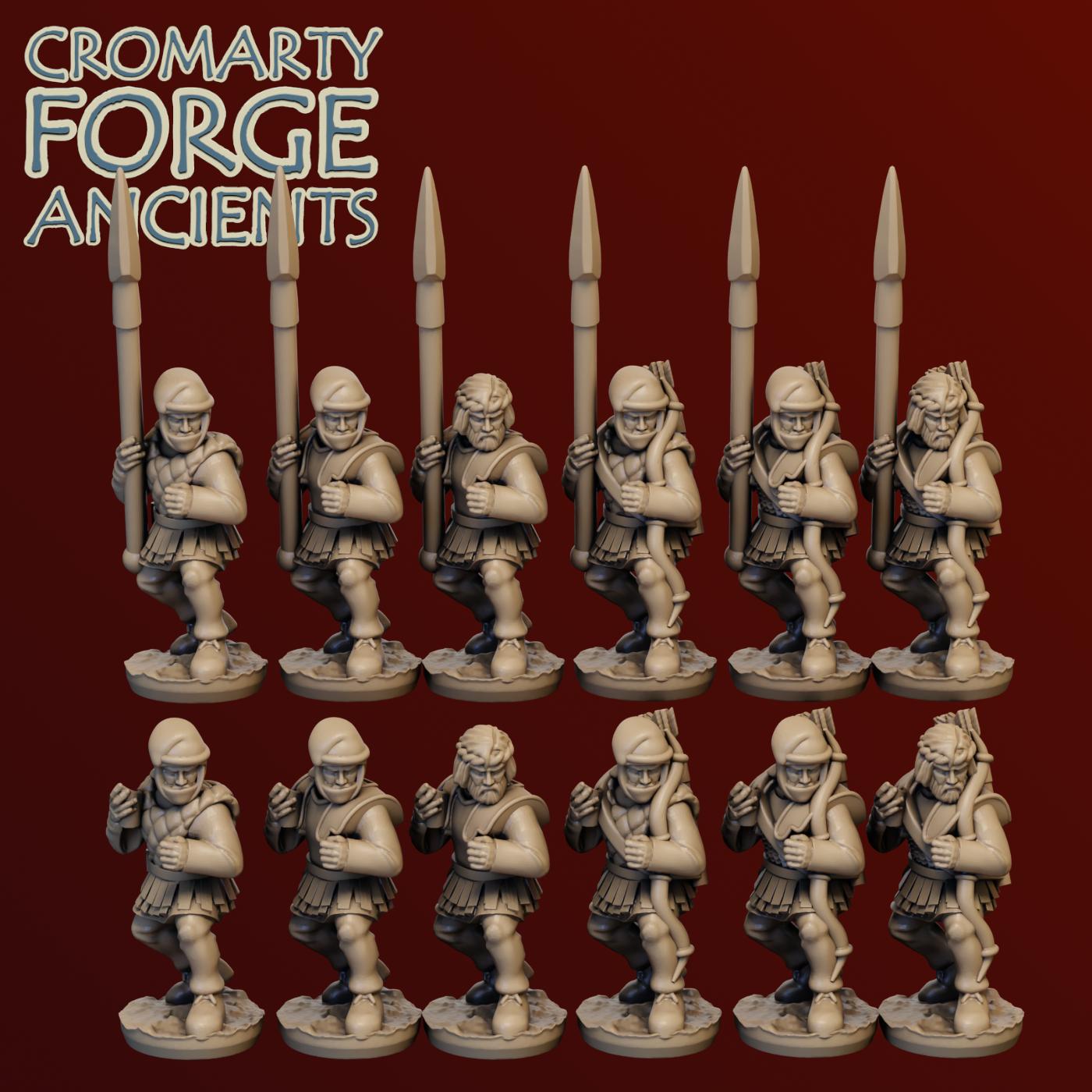 15mm Achaemenid Persians : Sparabara - Image 3