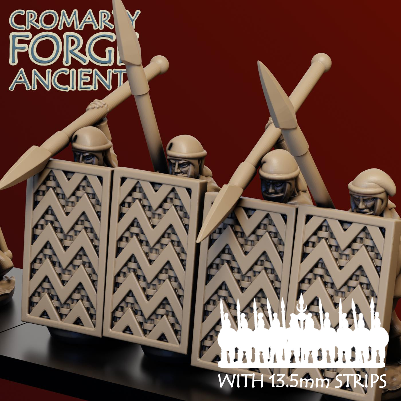 15mm Achaemenid Persians : Sparabara