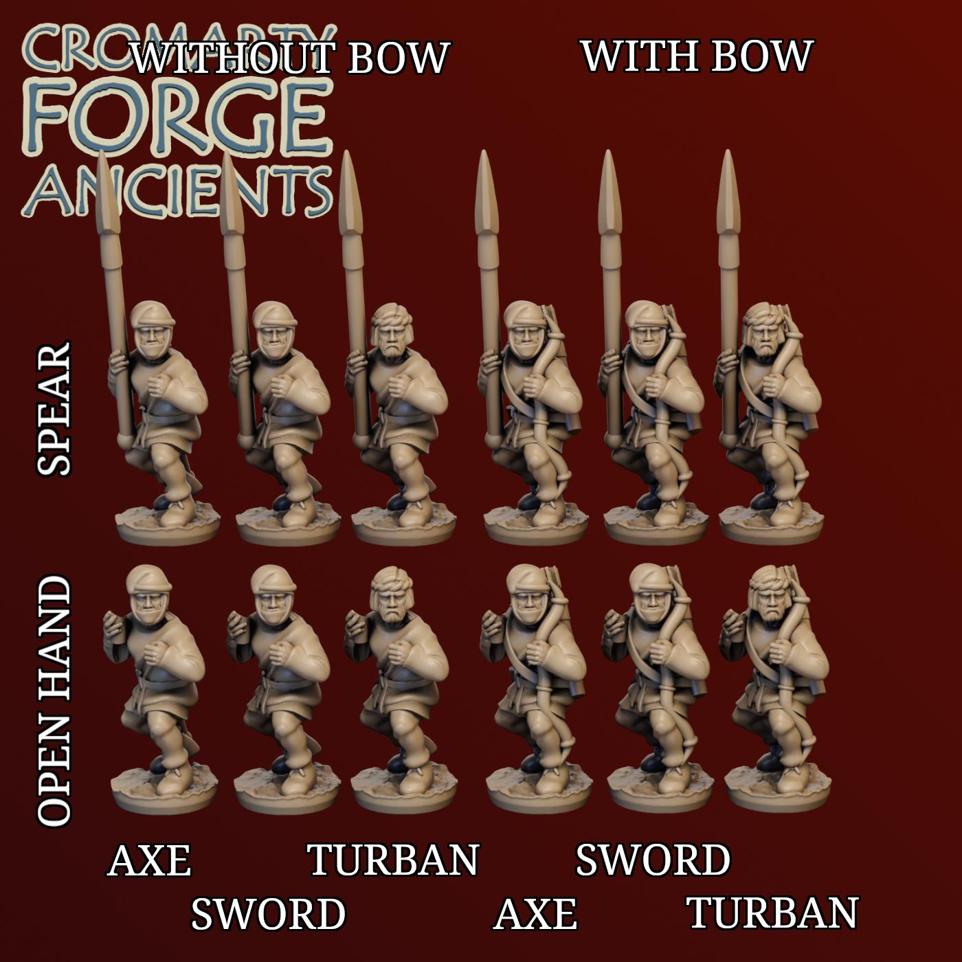 15mm Achaemenid Persians : Sparabara - Image 6