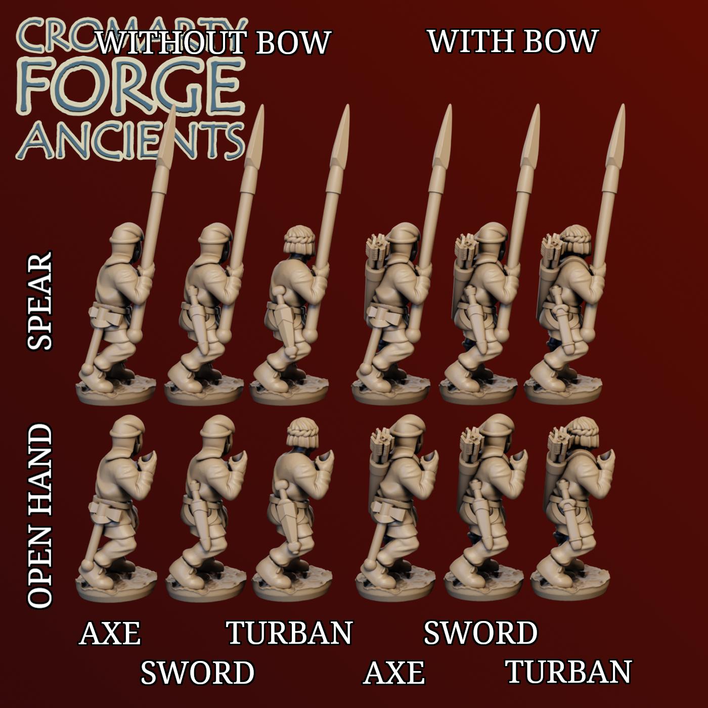15mm Achaemenid Persians : Sparabara - Image 4