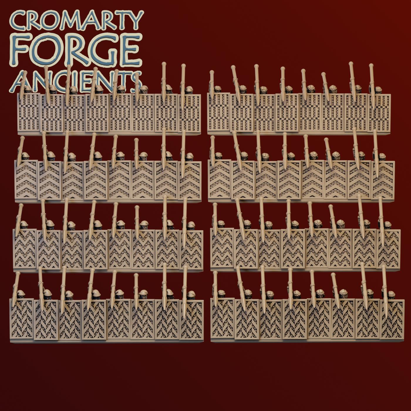 15mm Achaemenid Persians : Sparabara - Image 9