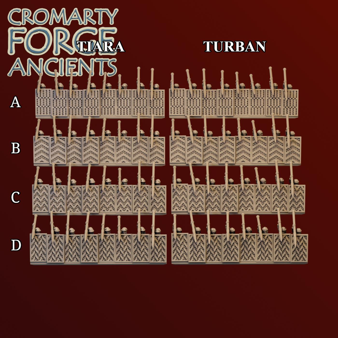15mm Achaemenid Persians : Sparabara - Image 8