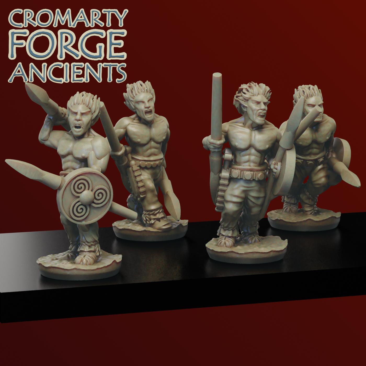 10mm Briton: Skirmishers