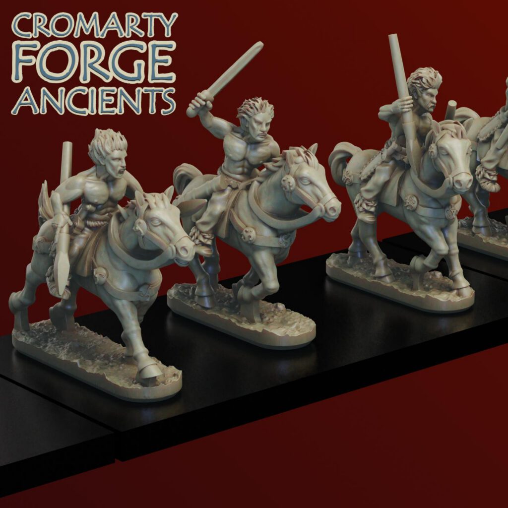 10mm Briton: Cavalry (Mounted skirmishers)