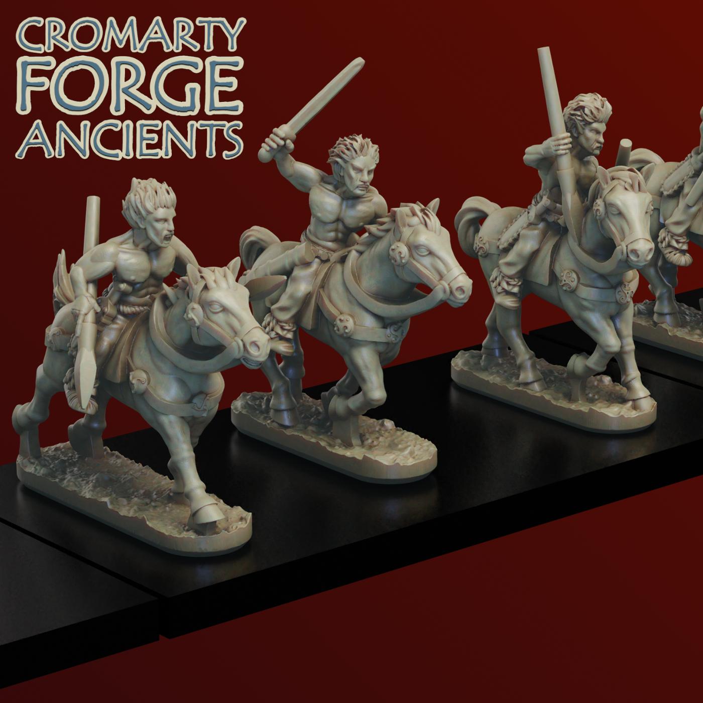 10mm Briton: Cavalry (Mounted skirmishers)