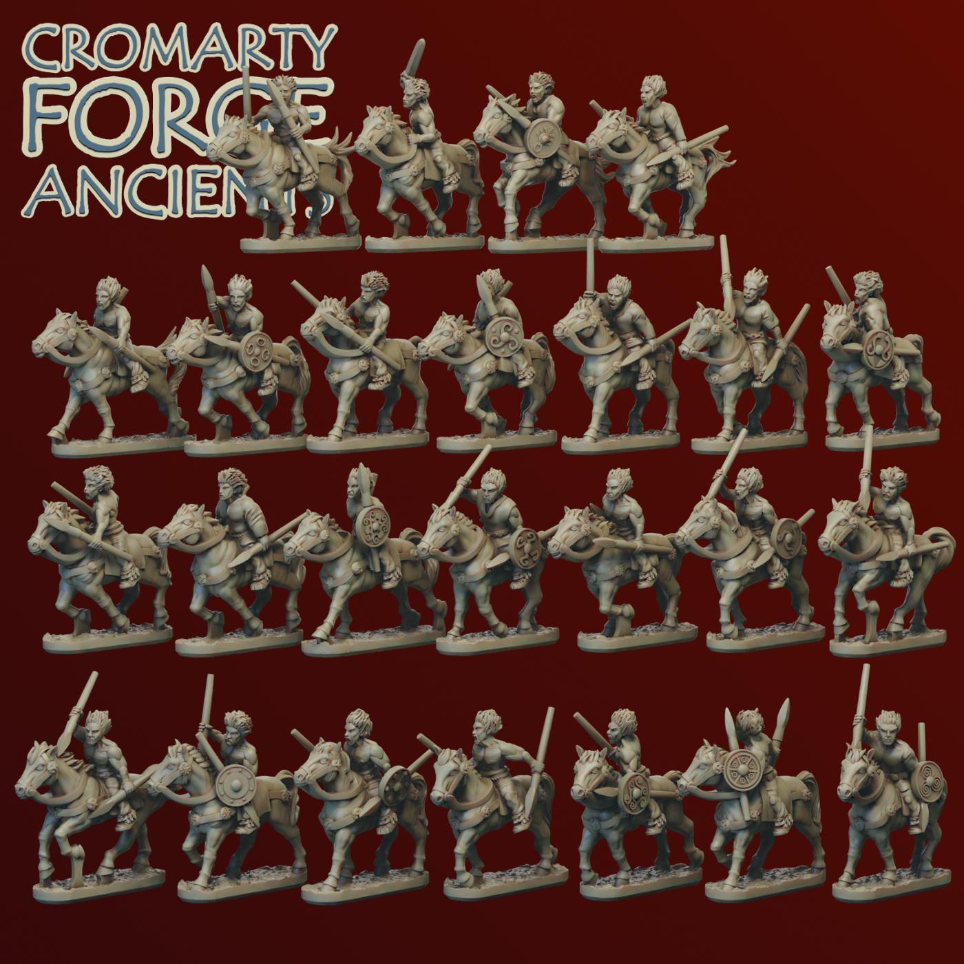 10mm Briton: Cavalry (Mounted skirmishers) - Image 3