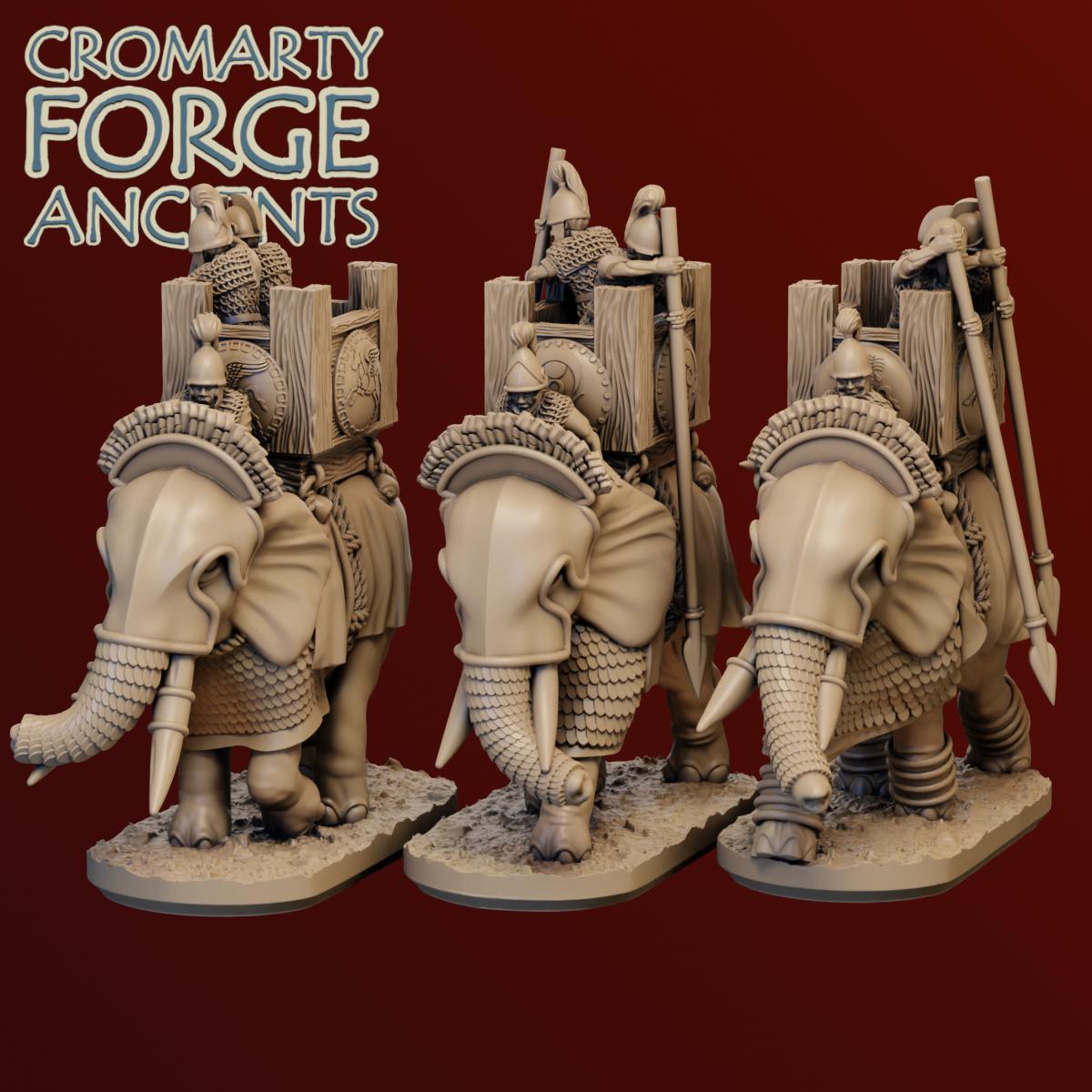 15mm Carthage War Elephants - Image 2