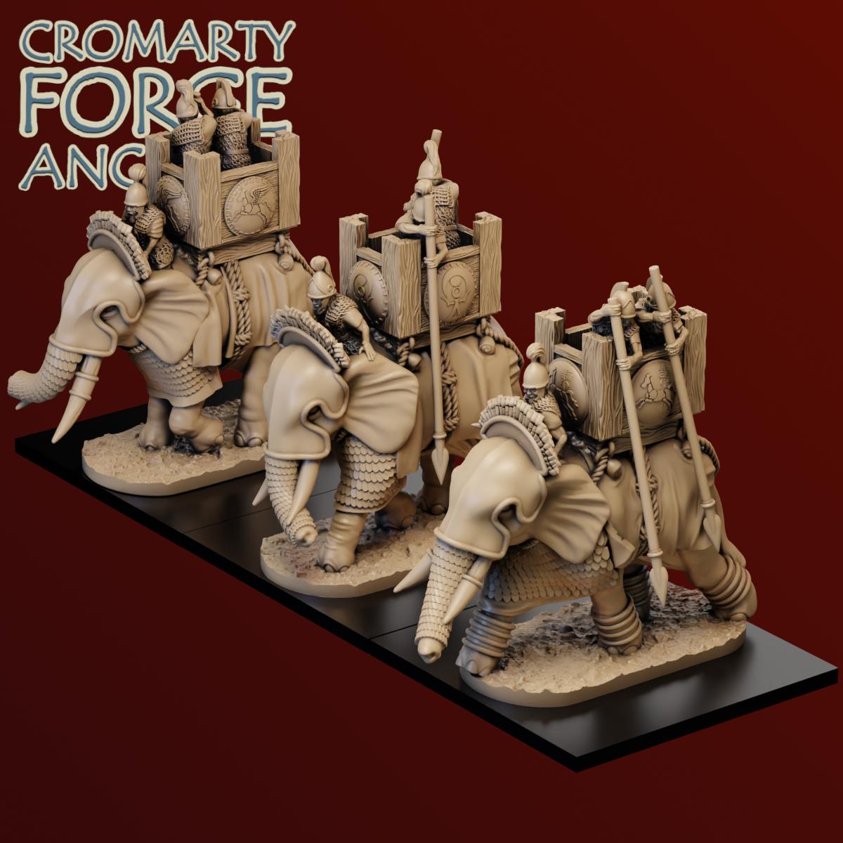 15mm Carthage War Elephants - Image 8
