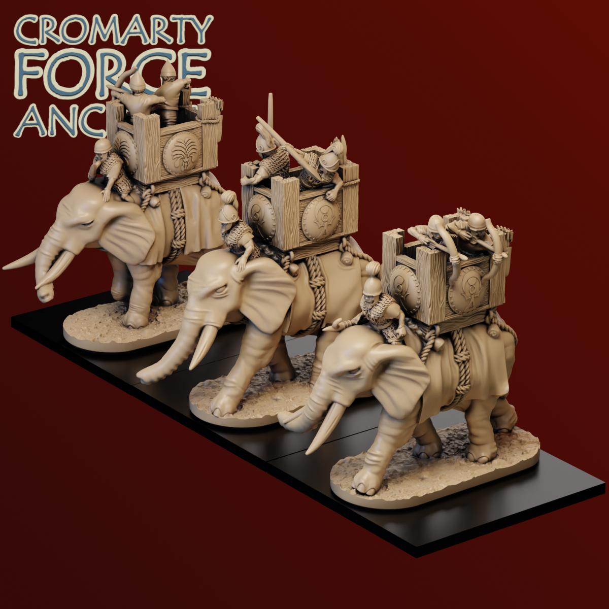 15mm Carthage War Elephants - Image 10