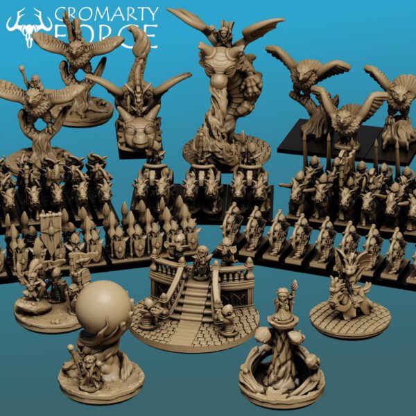 10mm Chibi Elf Army