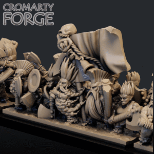 10mm City Dwarf: Fanatics & Zealots