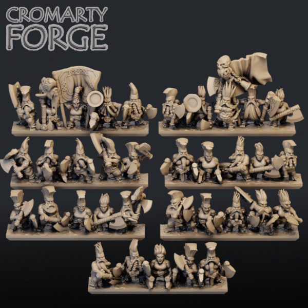 10mm City Dwarf: Fanatics & Zealots - Image 3