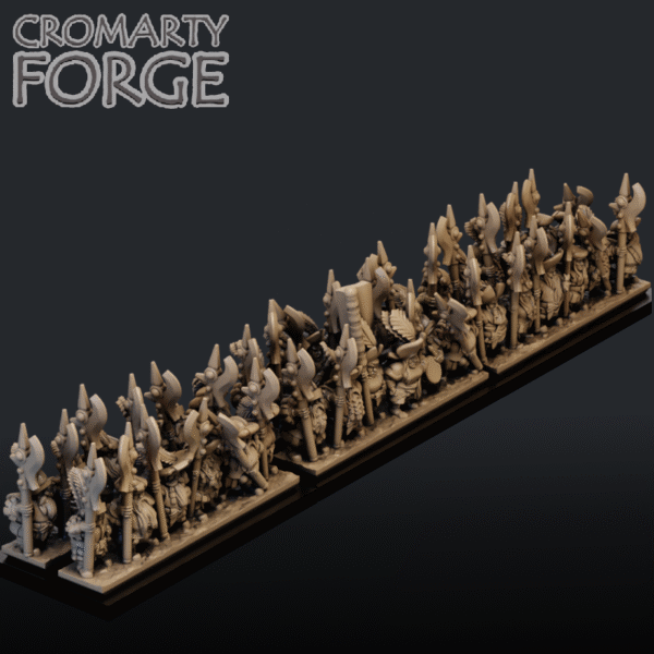 10mm City Dwarf: Halberdiers - Image 5