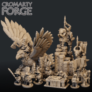 10mm City Dwarf: Commanders Set