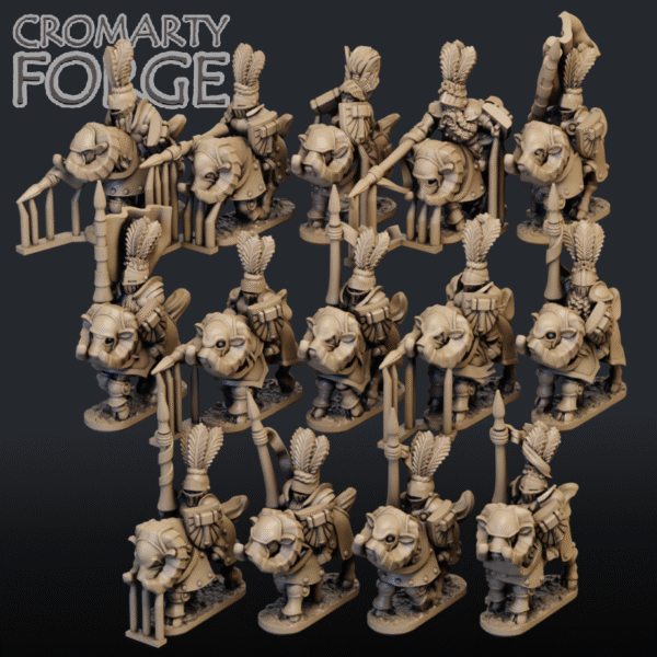 10mm City Dwarf: Knights - Image 4