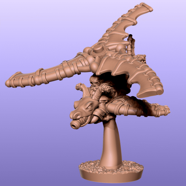 10mm Dwarfs: Dragon Fire Chopper - Image 2