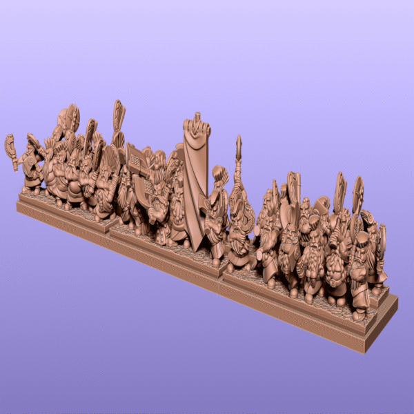10mm Dwarfs: Berserkers and Wee Radges - Image 5