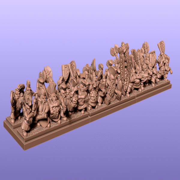 10mm Dwarfs: Berserkers and Wee Radges - Image 4