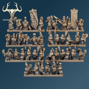 10mm Dwarfs: Berserkers and Wee Radges