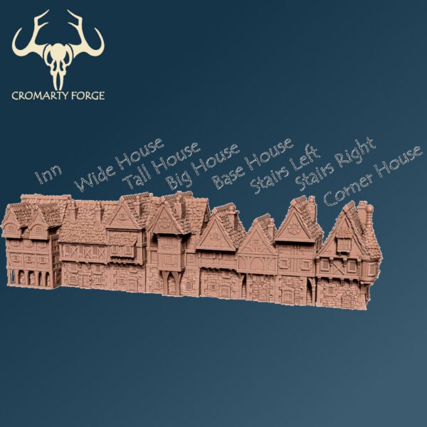 Scenery 10mm: Town Houses (FDM) - Image 5