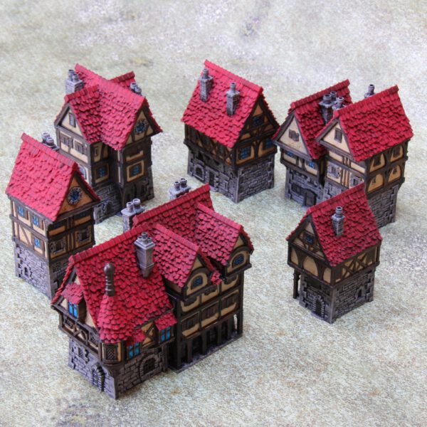 Scenery 10mm: Town Houses (FDM) - Image 8
