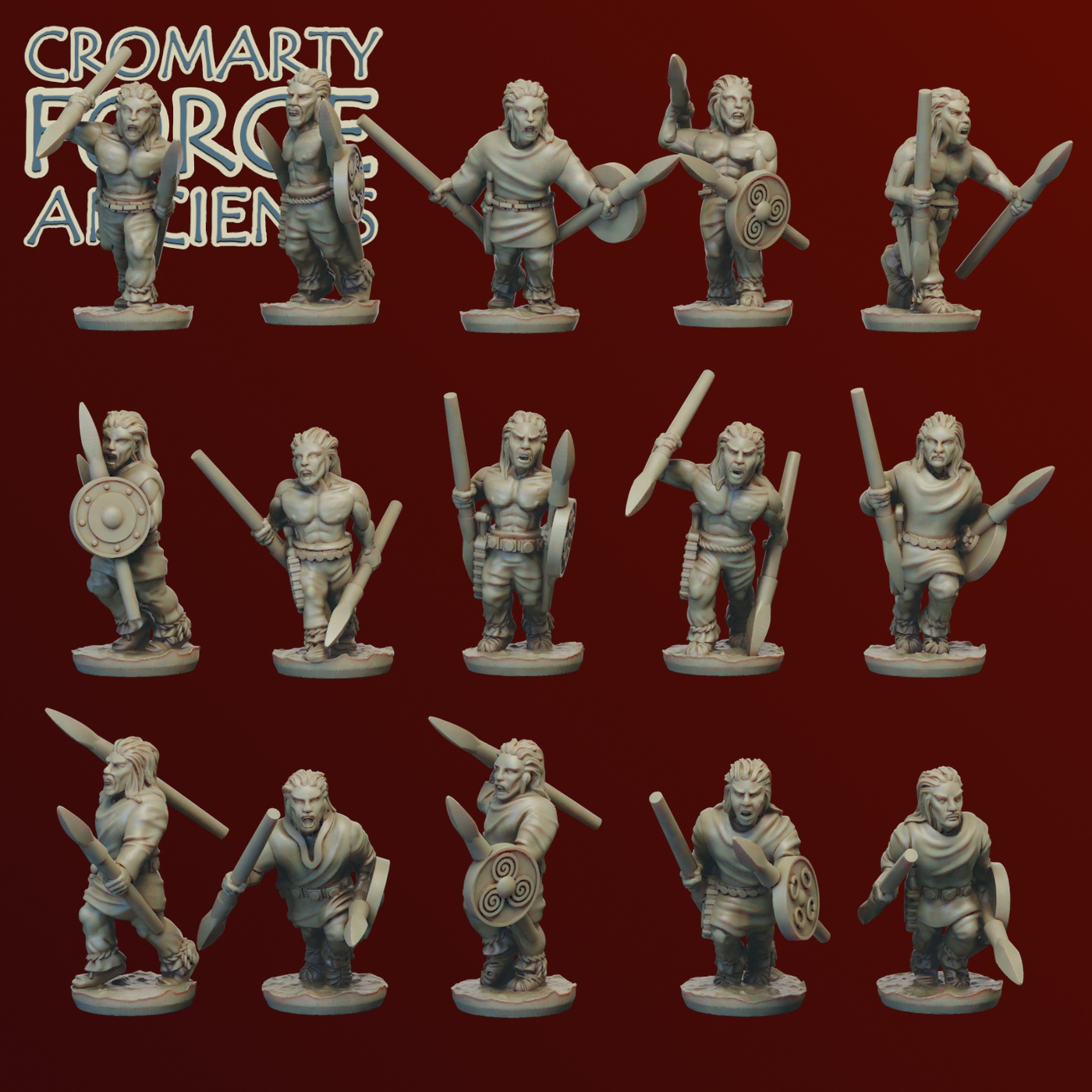 10mm Gallic: Skirmishers - Image 6