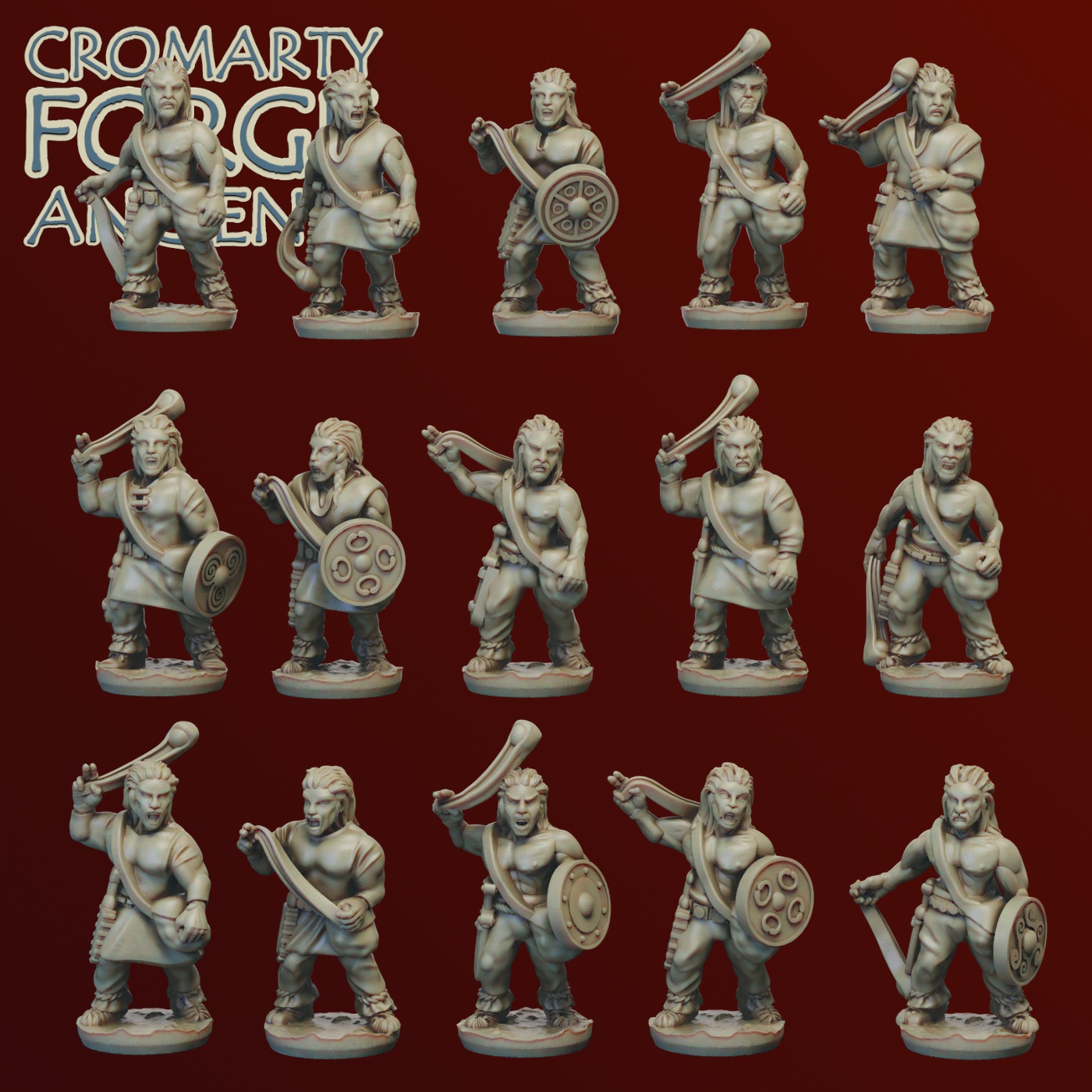 10mm Gallic: Skirmishers - Image 3