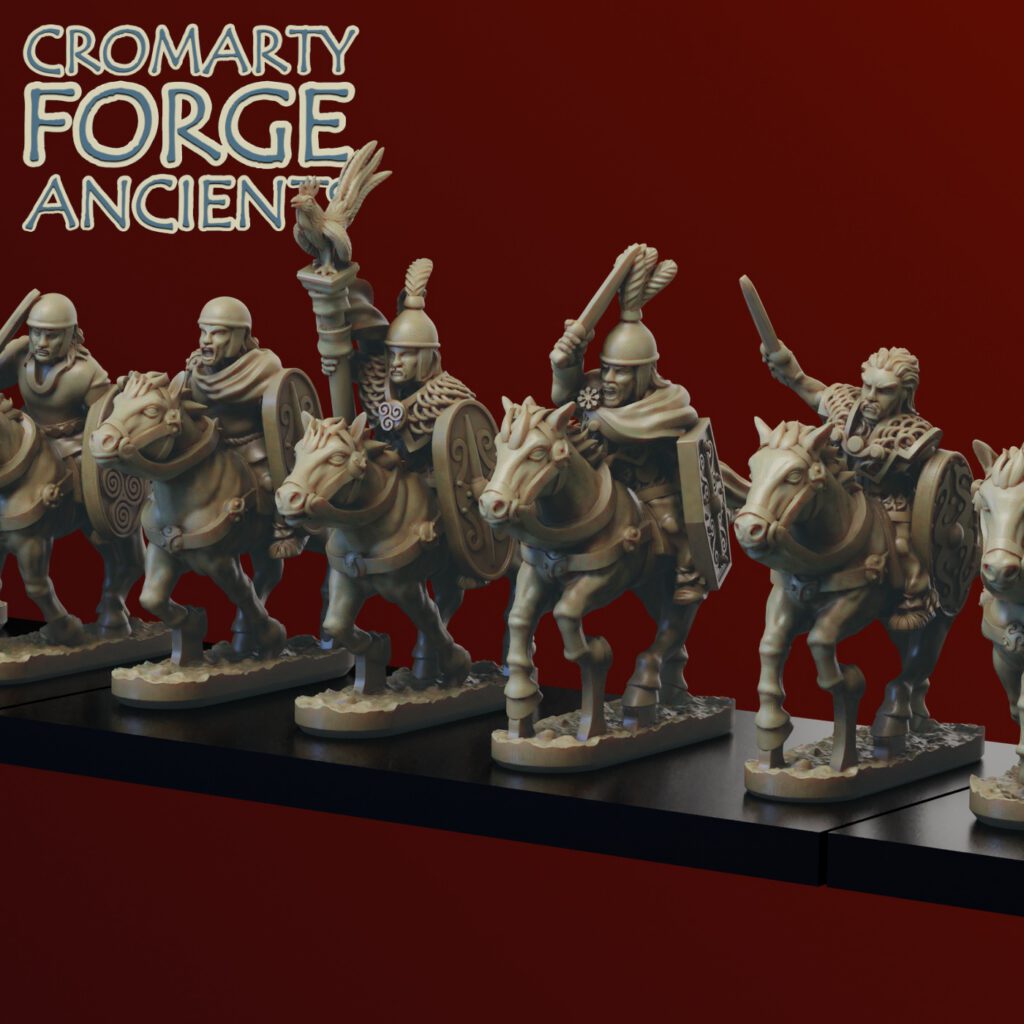 10mm Gallic: Noble Cavalry