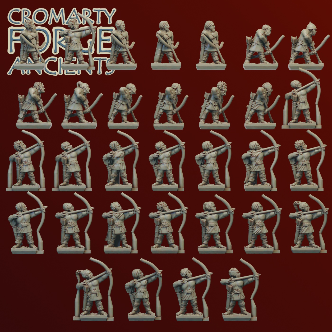10mm Germanic: Archers - Image 4